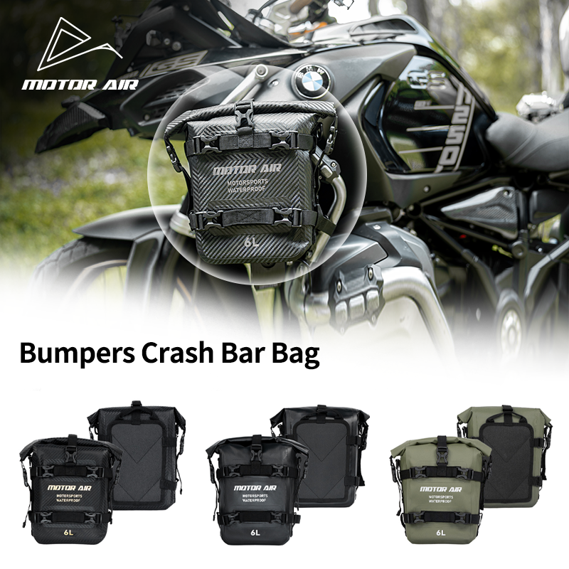 Motorcycle Gear Wardrobe - Multifunctional Motorcycle Bag 6L Crash Bar