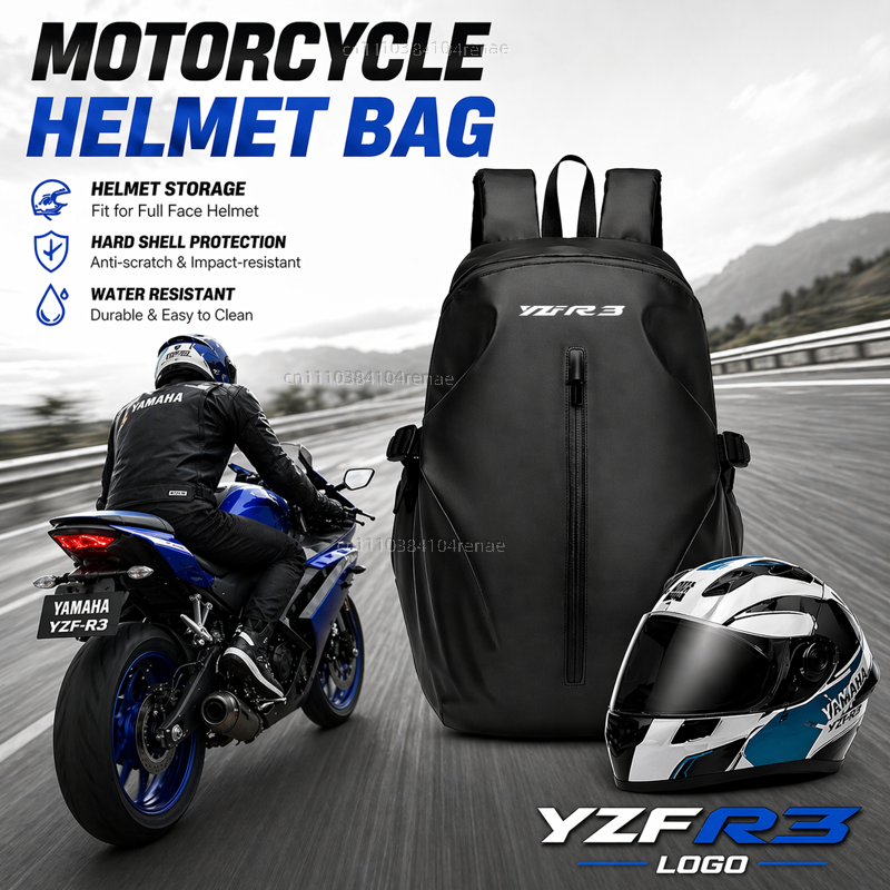 Motorcycle Gear Travel Bag - Knight Backpack Motorcycle Helmet Bag Travel