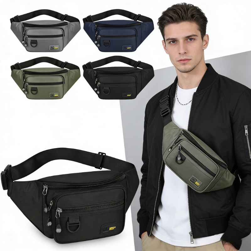 Motorcycle Gear Travel Bag - Large Capacity Waterproof Waist Bag Durable