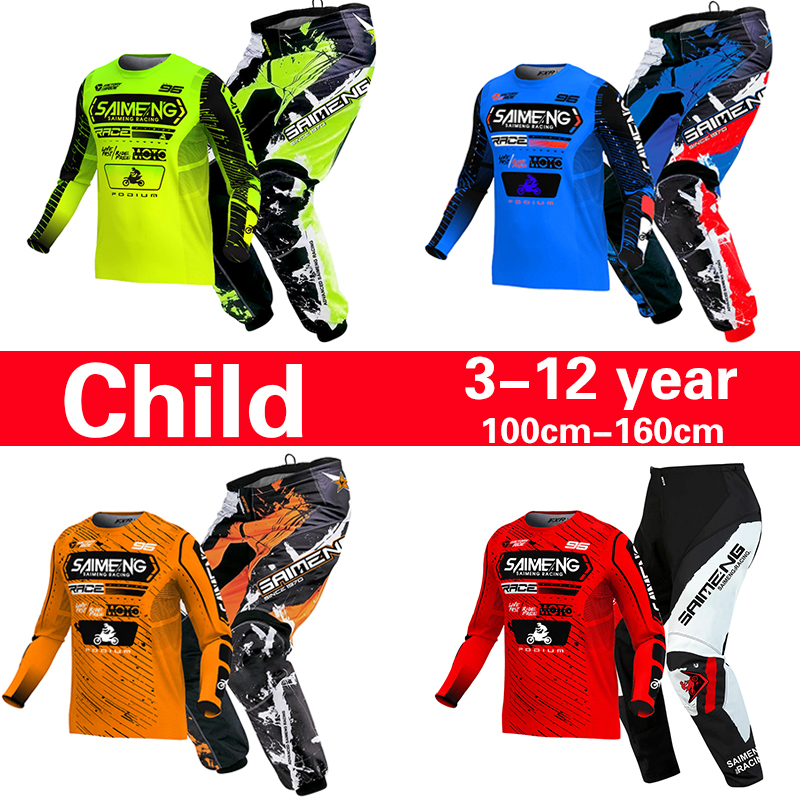Motorcycle Gear Kids - motocross child set Motorcycle jersey and