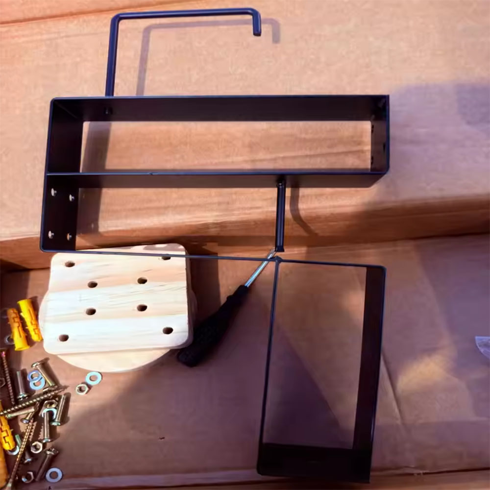 Wood Motorcycle Helmet Holder  - đánh giá và giá Motorcycle Gear Holder