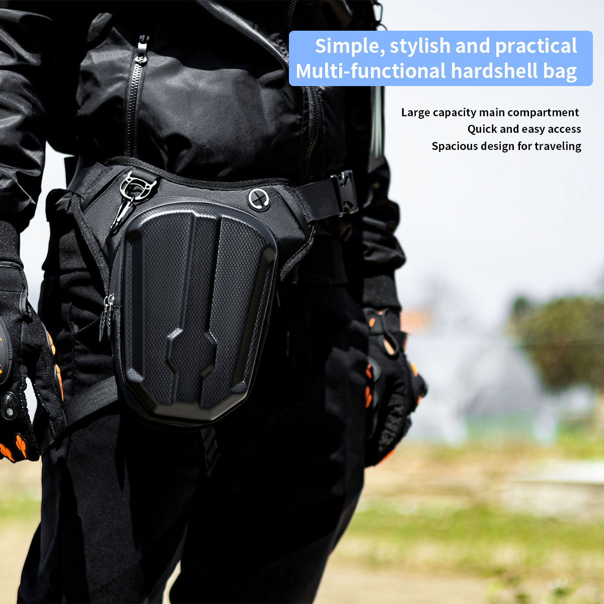 Motorcycle Leg Bag Waterproof  - đánh giá và giá Motorcycle Gear Wardrobe