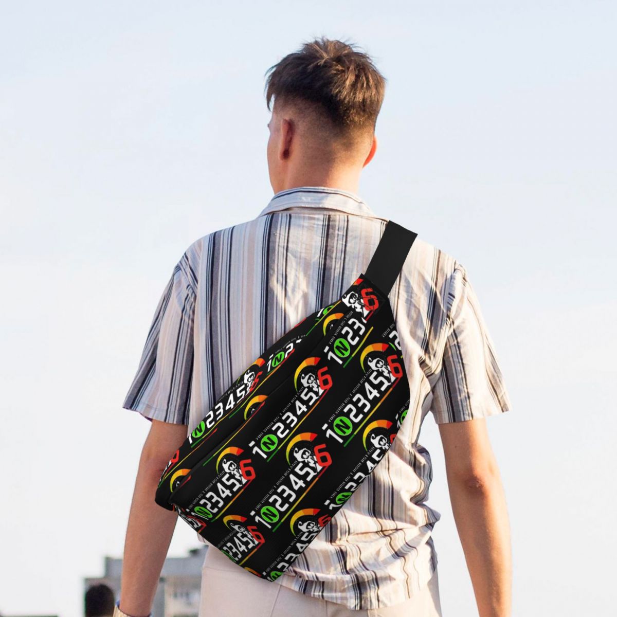 Crossbody Waist Bag 1N23456 Mo - đánh giá và giá Motorcycle Gear Travel Bag