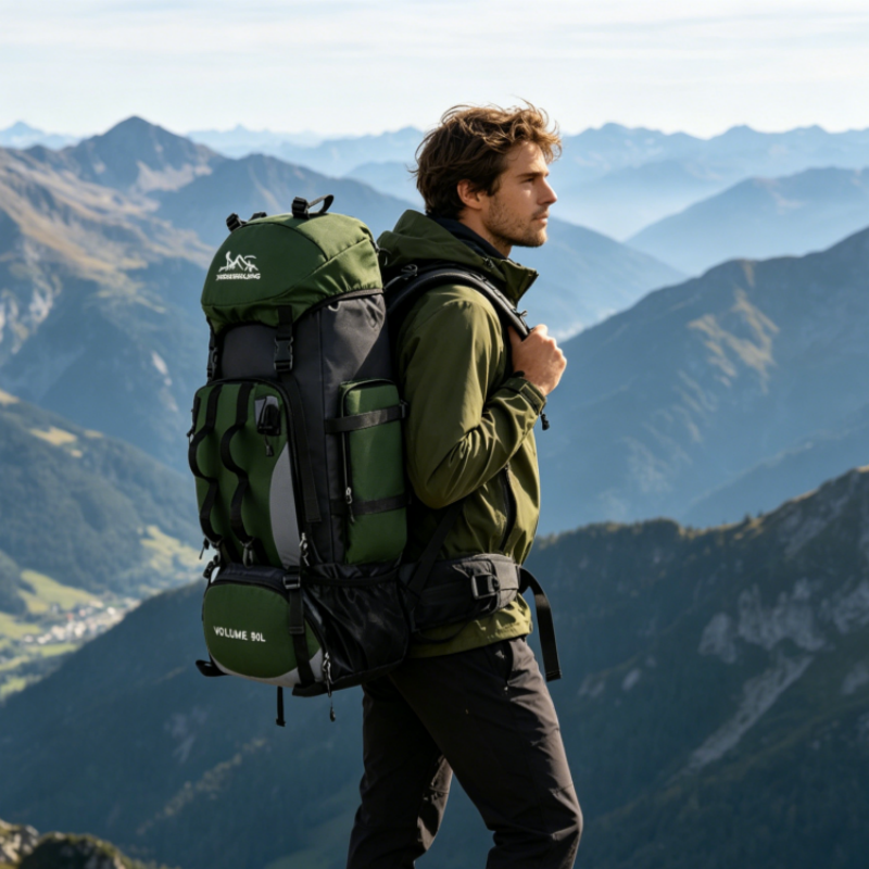 90L Waterproof Hiking Backpack - đánh giá và giá Motorcycle Gear Wardrobe