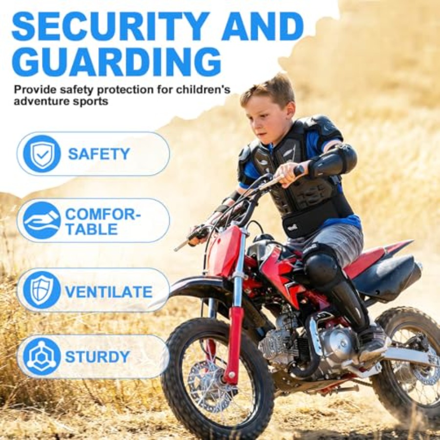 Teenager Motorcycle Armor Vest - đánh giá và giá Motorcycle Gear Protection