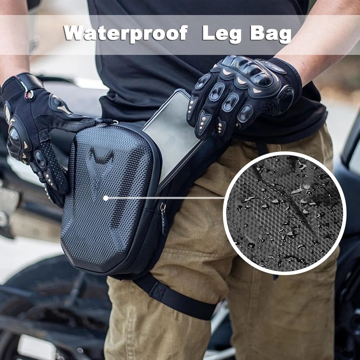 1pc Motorcycle Leg Bag Waterpr - đánh giá và giá Motorcycle Gear Travel Bag