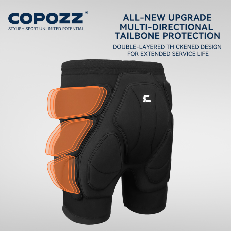 COPOZZ Upgraded Ski Knee Pads  - đánh giá và giá Motorcycle Gear Protection