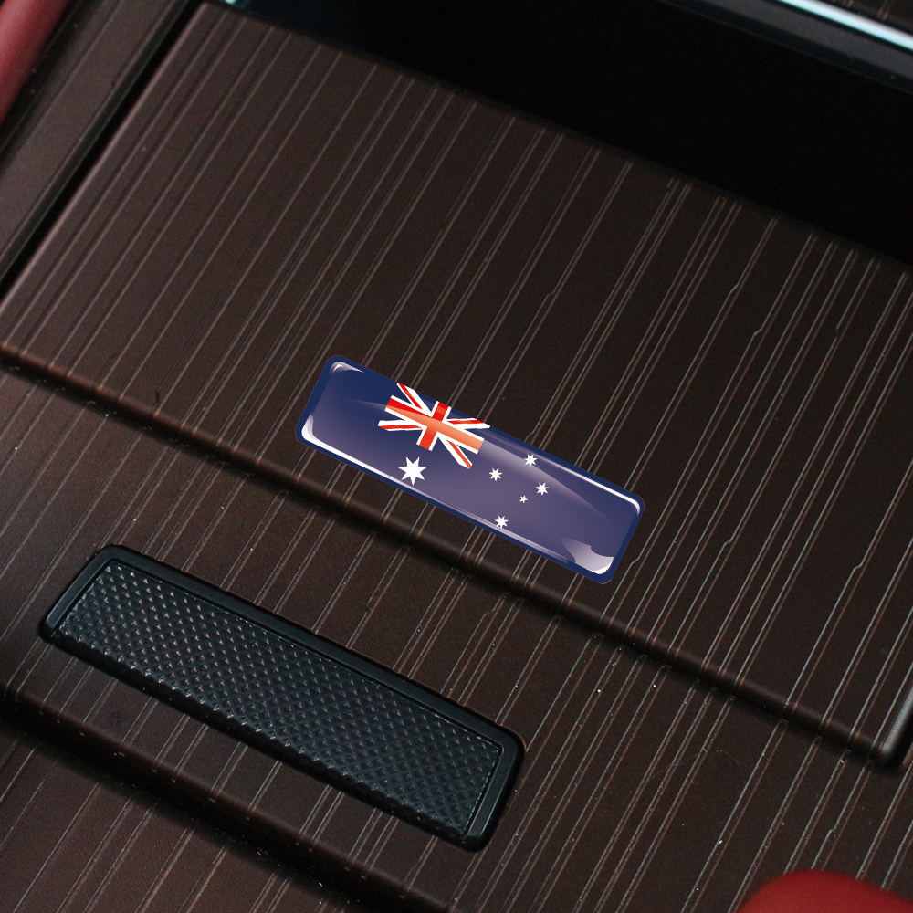 Australia Flag 3D Epoxy Resin  - đánh giá và giá Motorcycle Gear In Australia